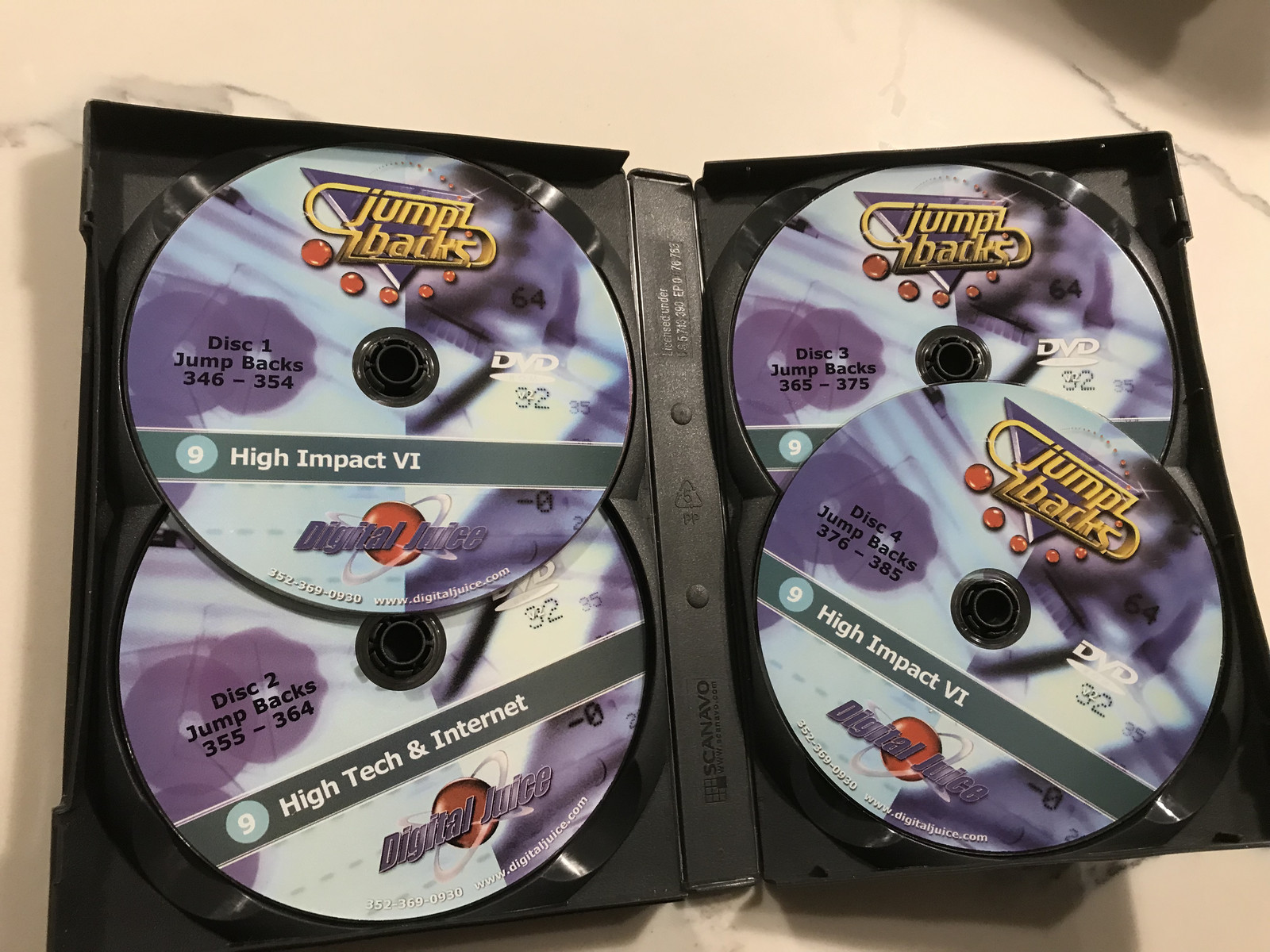 Digital Juice Jump Backs JB 9- High Tech & Internet