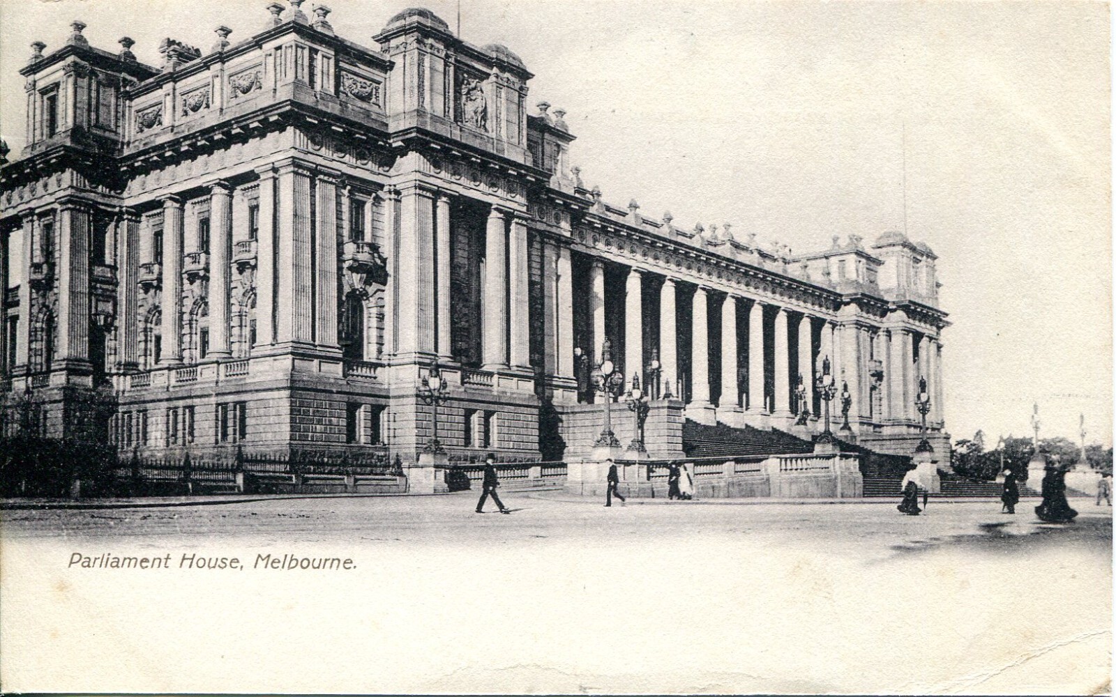Parliament House, Melbourne - Postcard
