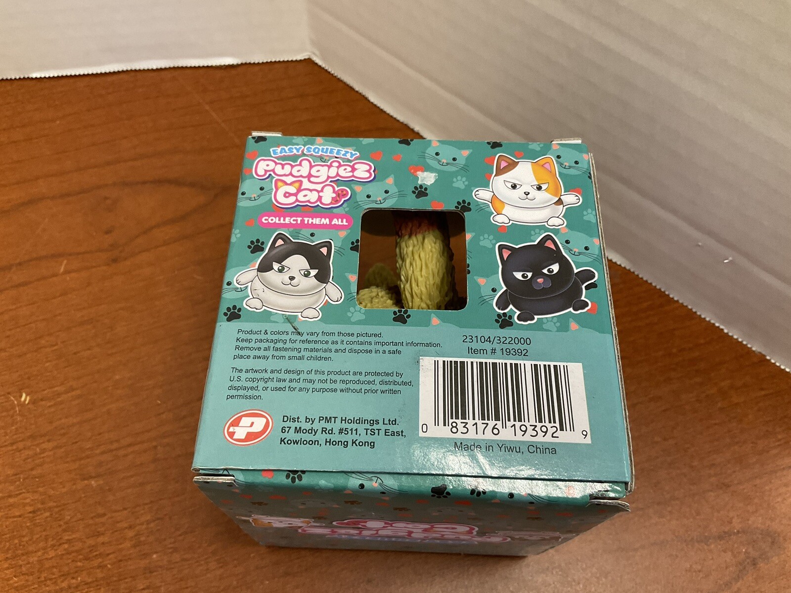 Easy Squeezy Pudgiez Cat Blind Box Hot Topic Cat Stress