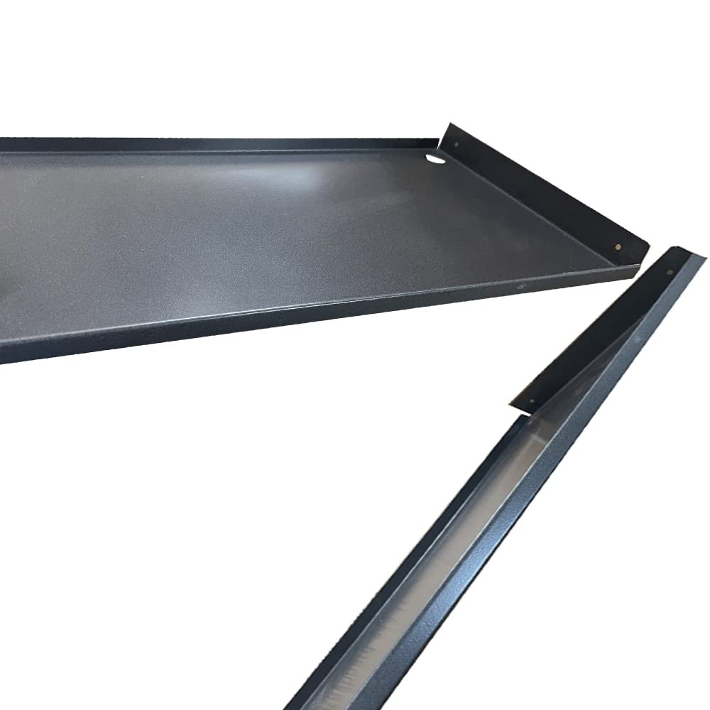 Sliding Under Desk Keyboard Tray Pull Out Extender Platform Drawer Metal