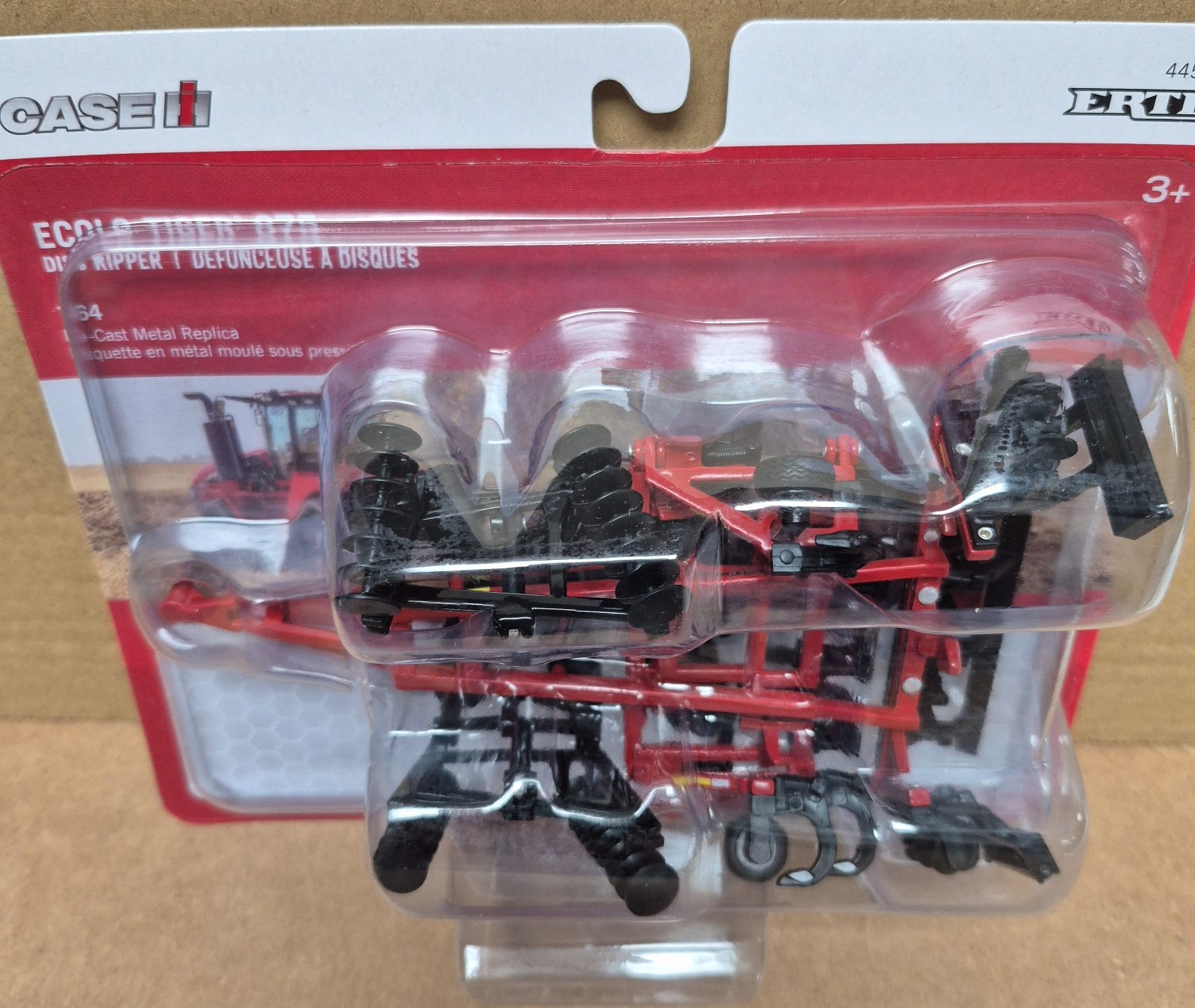 1/64 Case IH 875 Ecolo Tiger 13 Shank Tillage Tool by ERTL