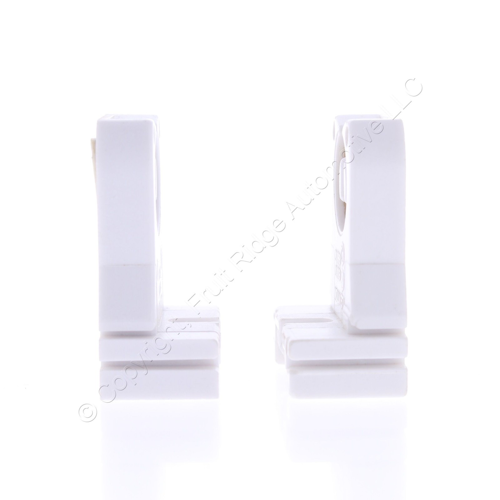 2-Pack Leviton Fluorescent Lamp Holder Light Socket G13 Base T8 T12 Medium 13351