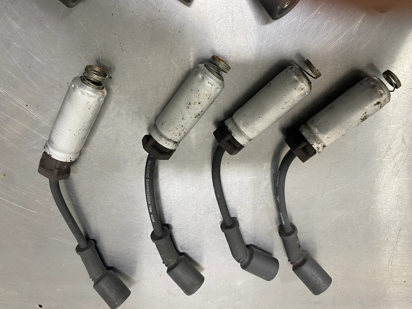 1997-04 C5 CORVETTE DELPHI OEM SPARK PLUG WIRE SET L43