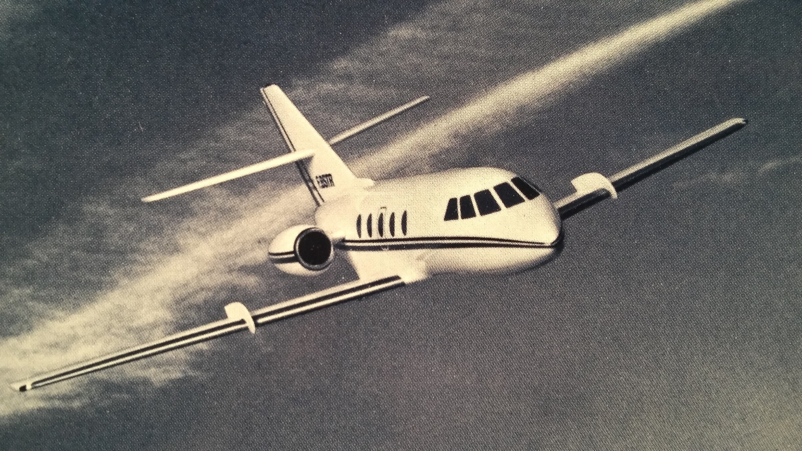 Original 731 Falcon 20 Retrofit Sales Brochure,  Tri-fold, 8.5 x 11"