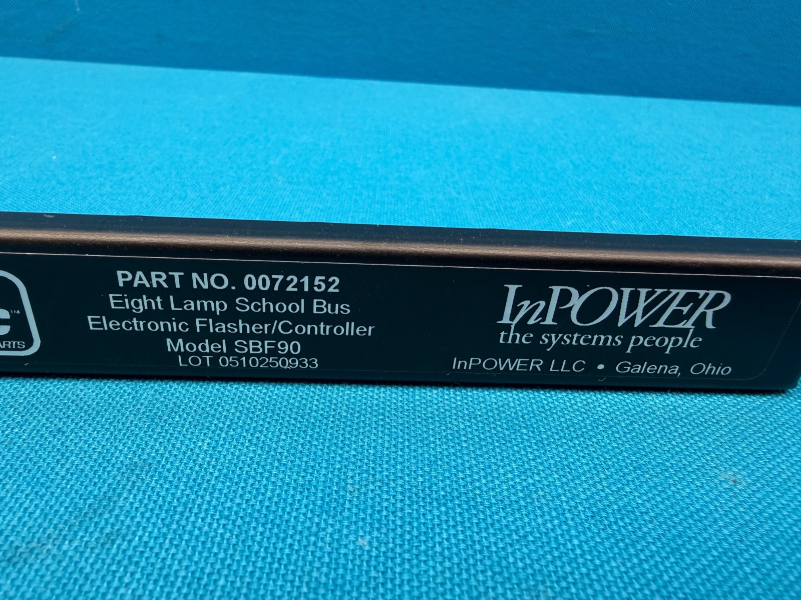Bus Spec SBF90 InPower 8-Way Lamp School Bus Flasher Controller 0072152