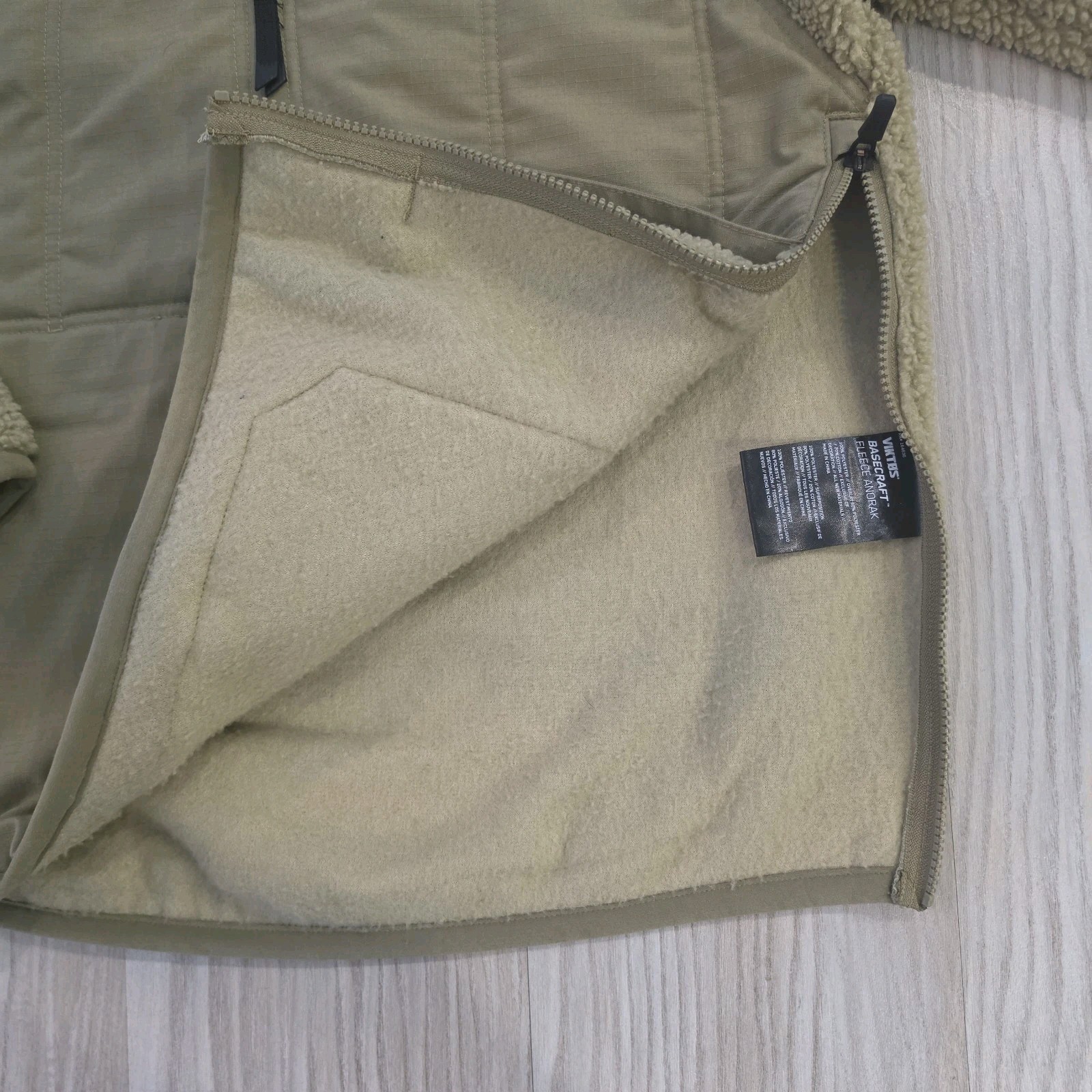 VIKTOS Basecraft Sherpa Pullover Sage Jacket 13056 Small