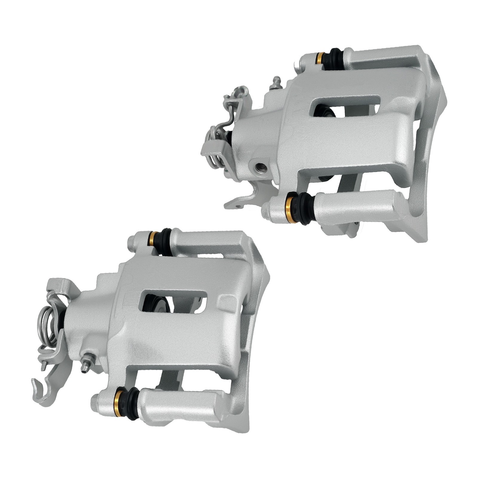 Rear Brake Caliper Set w/ Bracket for Ford Mustang Base GT 2005-2014 Left Right