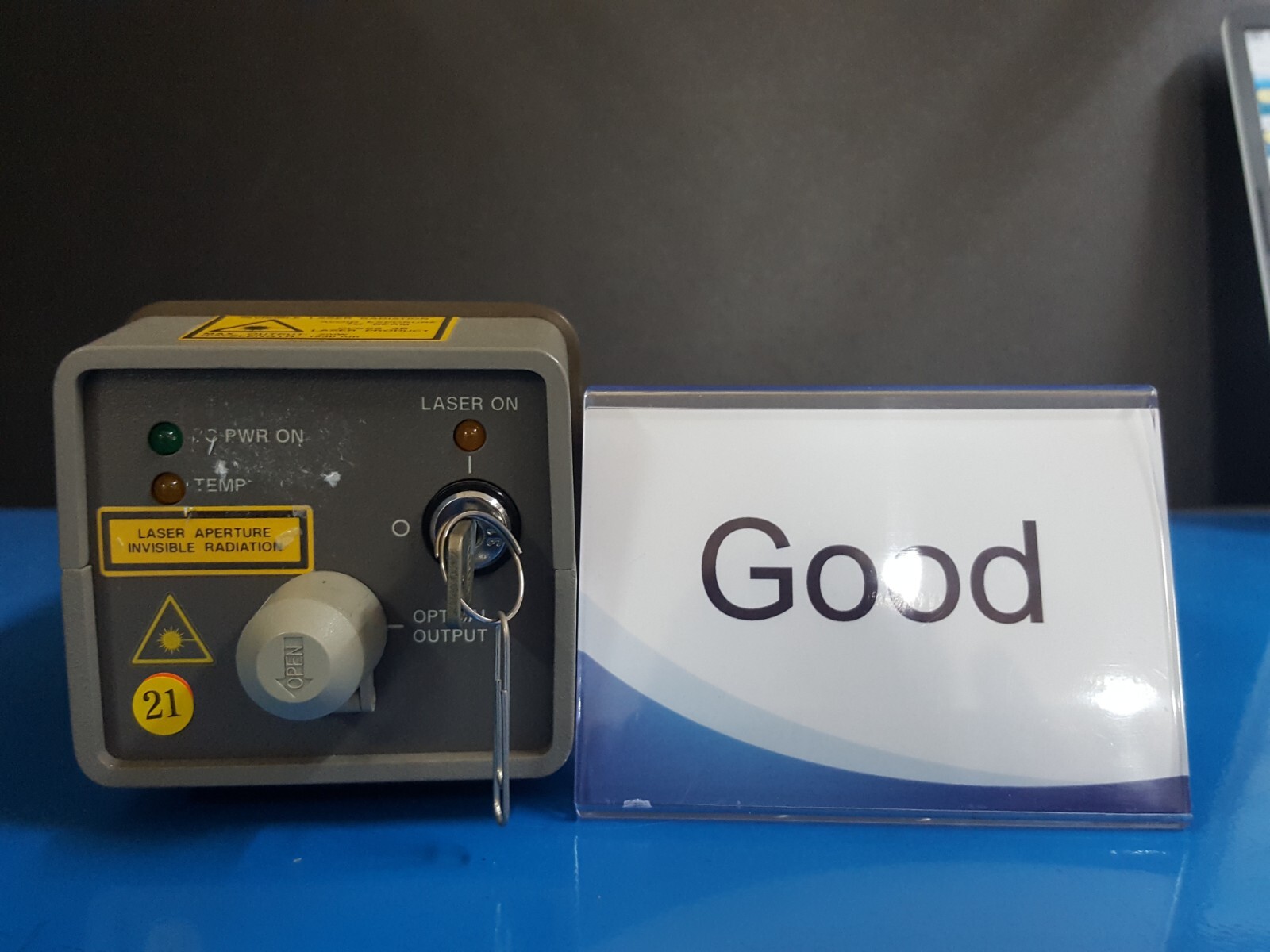 HP 83403A: Lightwave Source - 300 kHz to 3 GHz 1550 NM SMF, 9/125um (0149)