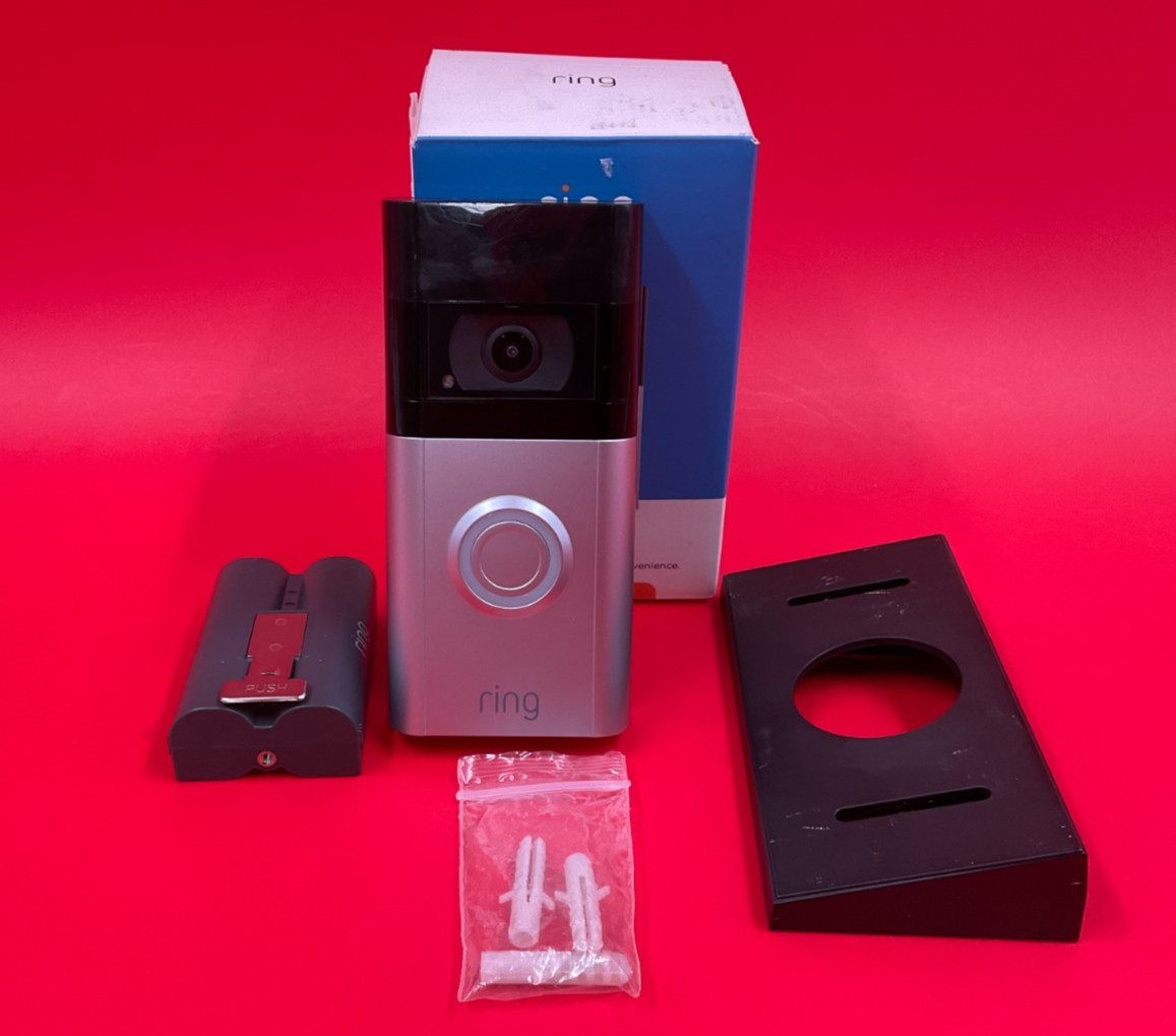 Ring Video Doorbell 4 satin nickel B08JNR77QY ✅ ❤️️ ✅ ❤️ OPEN BOX ✅ ❤️️ ✅ ❤️