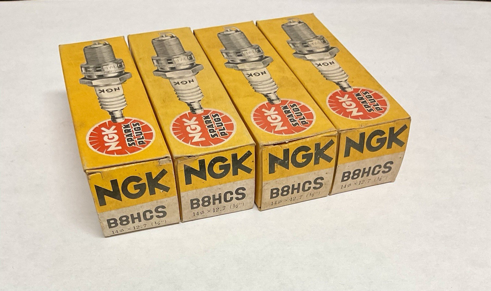 SET OF 4 NGK B8HCS Spark Plugs