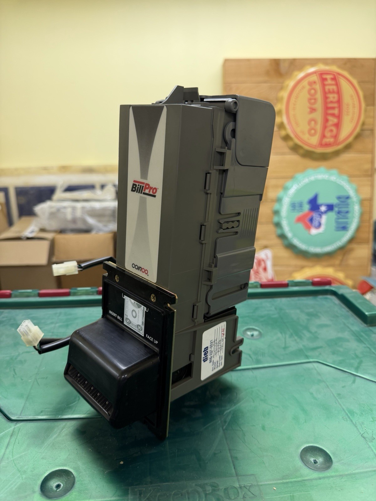 Coinco Bill Pro BP2BX Bill Validator Acceptor