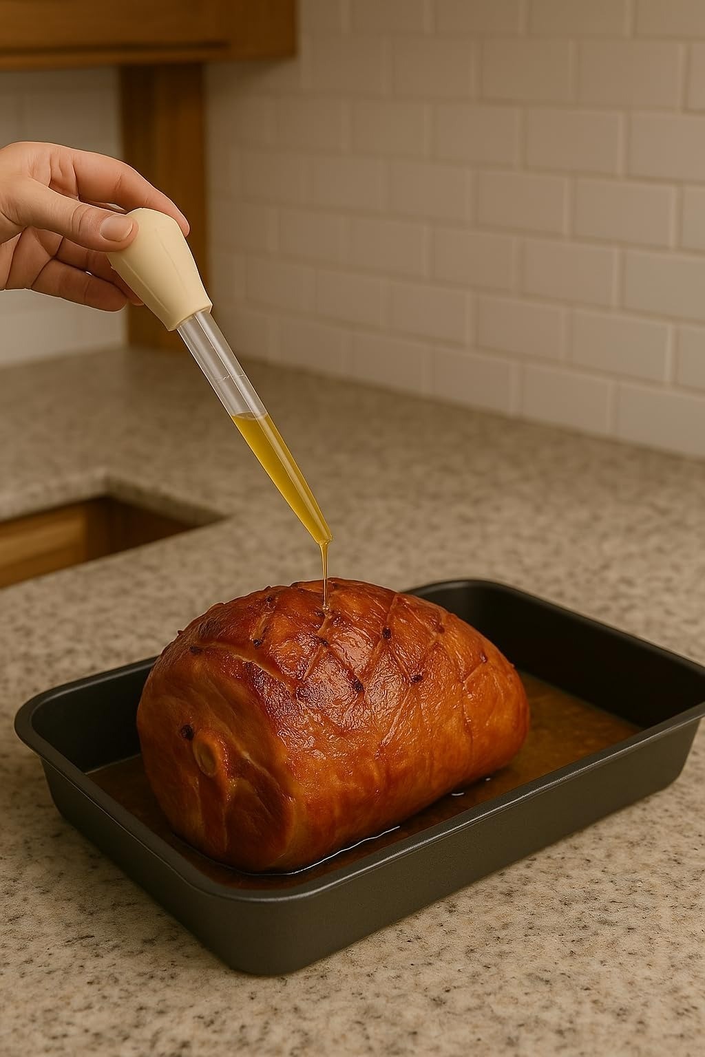 Dependable Turkey Baster - Heat-Resistant BPA-Free Basting Tool