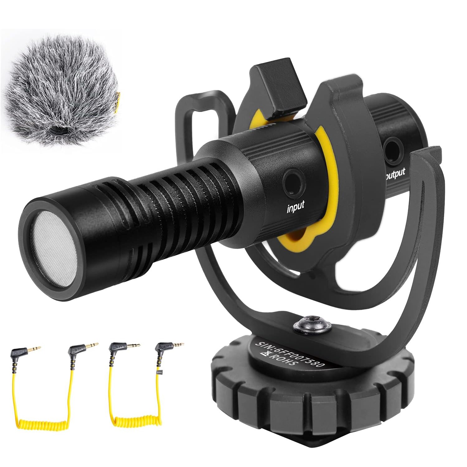 Deity V-Mic D4 Mini Microphone Super Cardioid Compact Mic for Camera DSLR Vlog