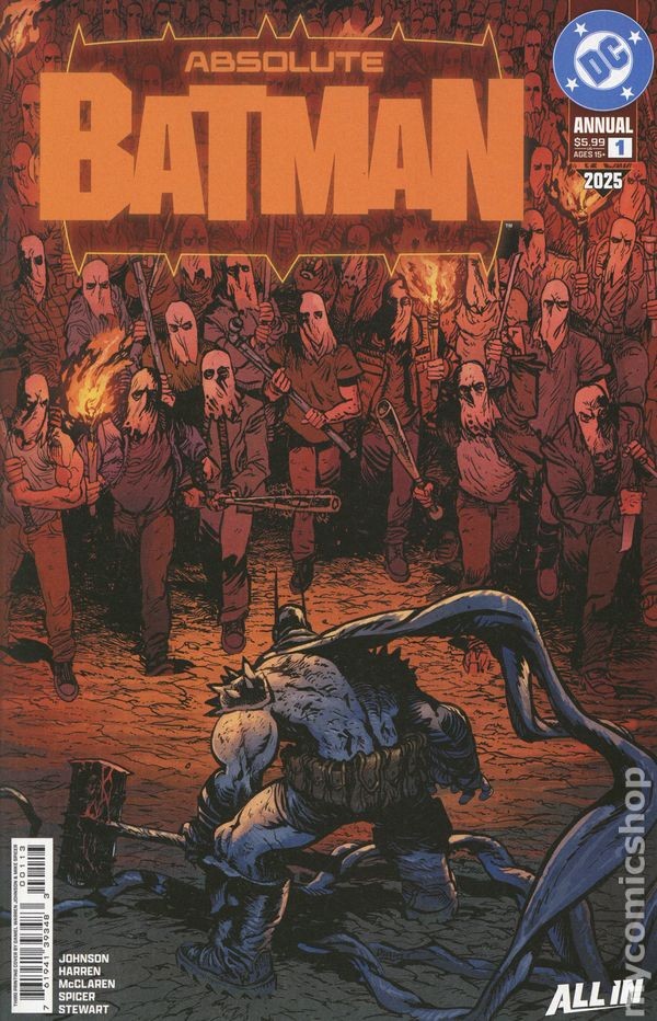 Absolute Batman Annual 1J NM 2026 Stock Image
