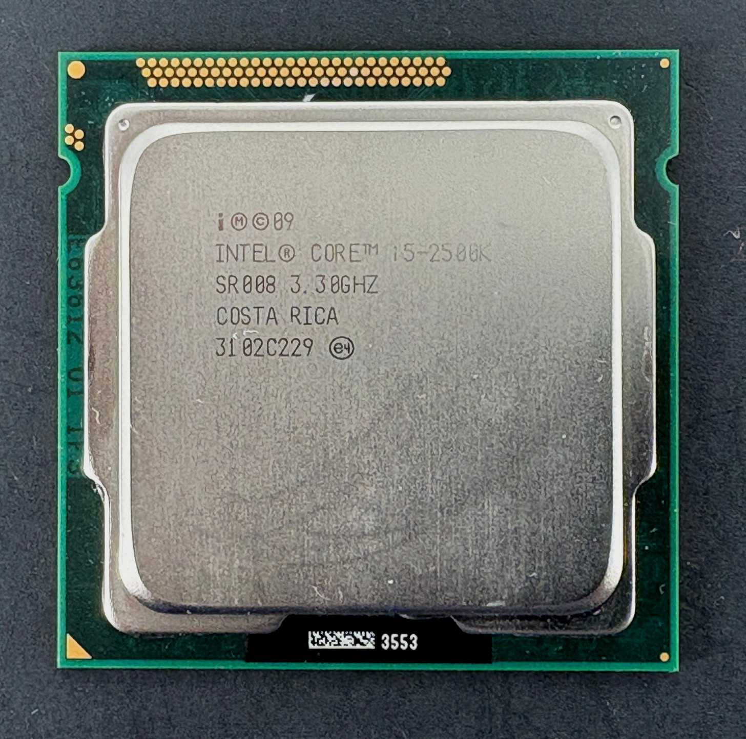 Intel Core i5-2500K 3.3GHz Desktop Processor LGA1155 SR008 2nd Gen