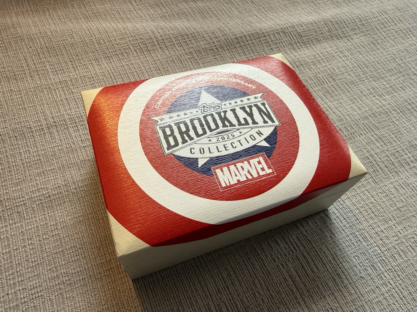 2026 Topps Brooklyn Collection 2025 Captain America Really Nice EMPTY BOX
