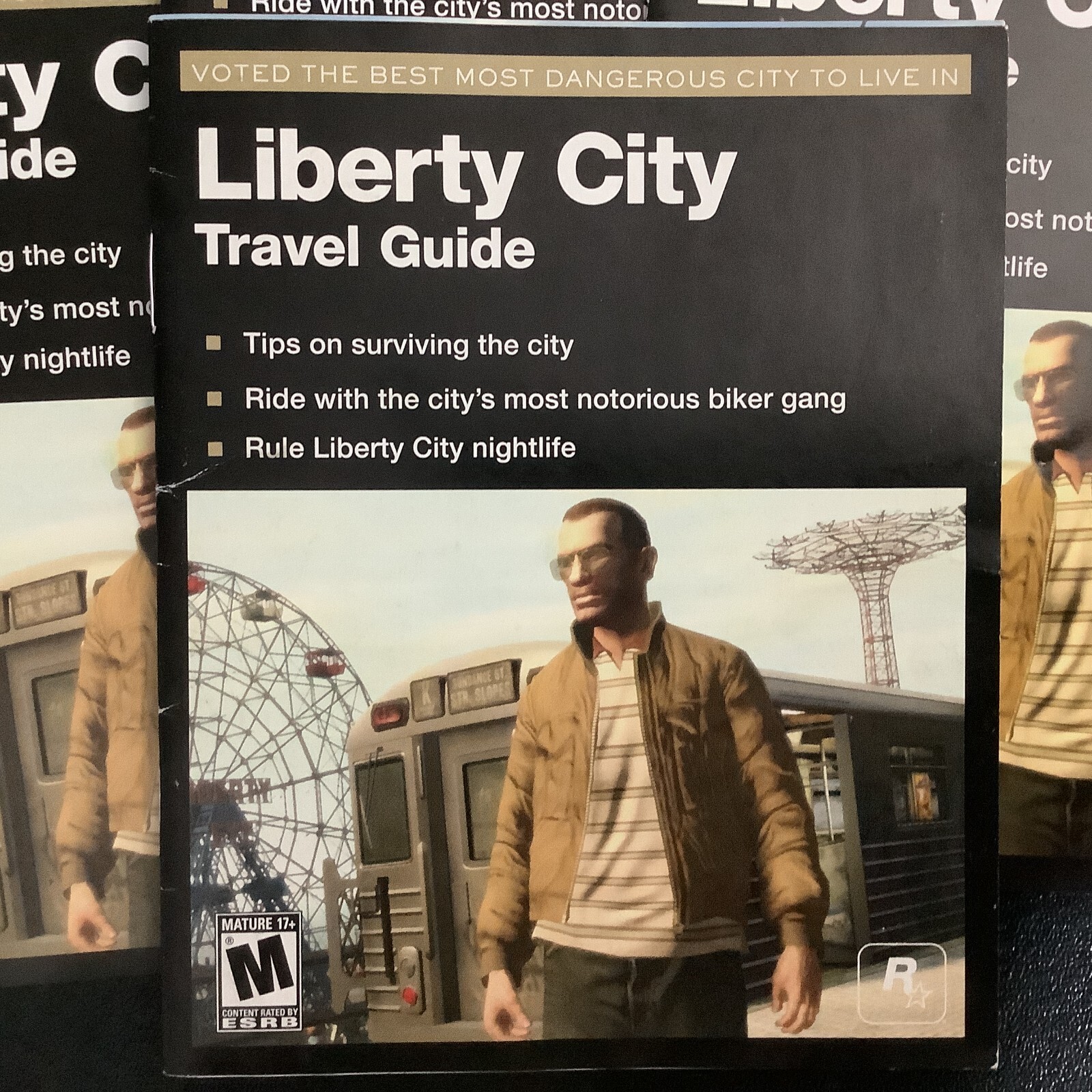 Grand Theft Auto IV Complete Edition PS3 PlayStation 3 Instruction Manual Only