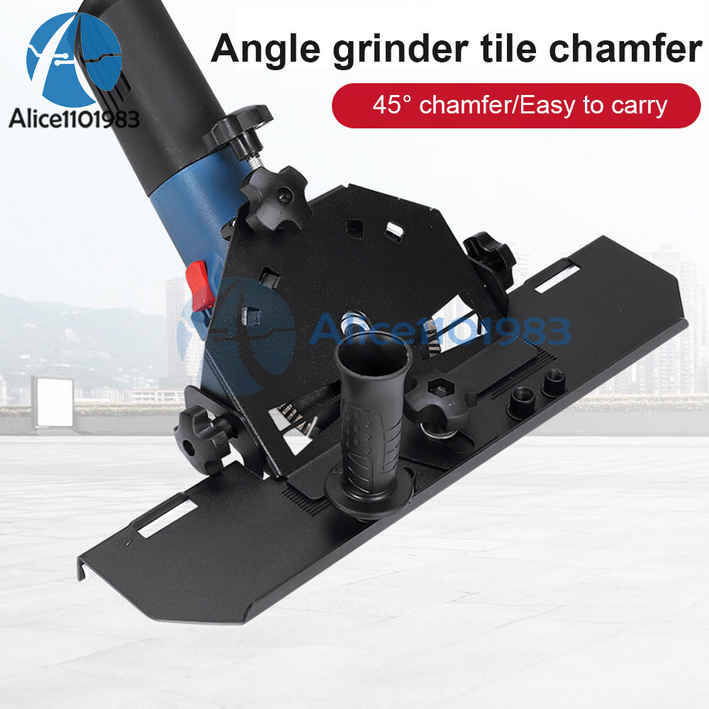 Angle Grinder Chamfer Bracket Screw Installation Multifunctional 45° Chamferer