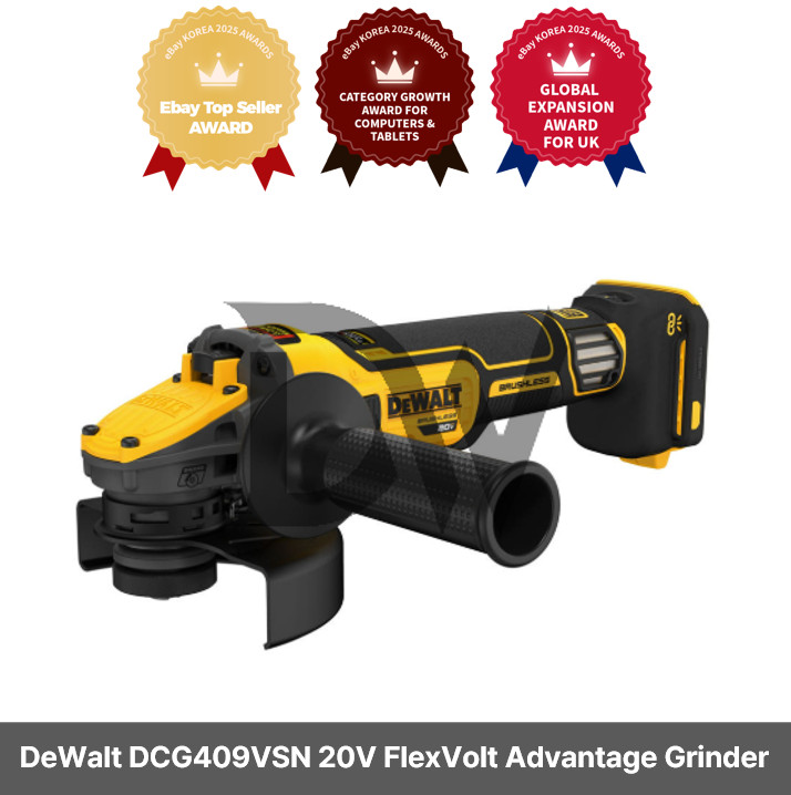 DeWalt DCG409VSN 20V Max 5" Brushless FlexVolt Advantage Grinder Body Only / New