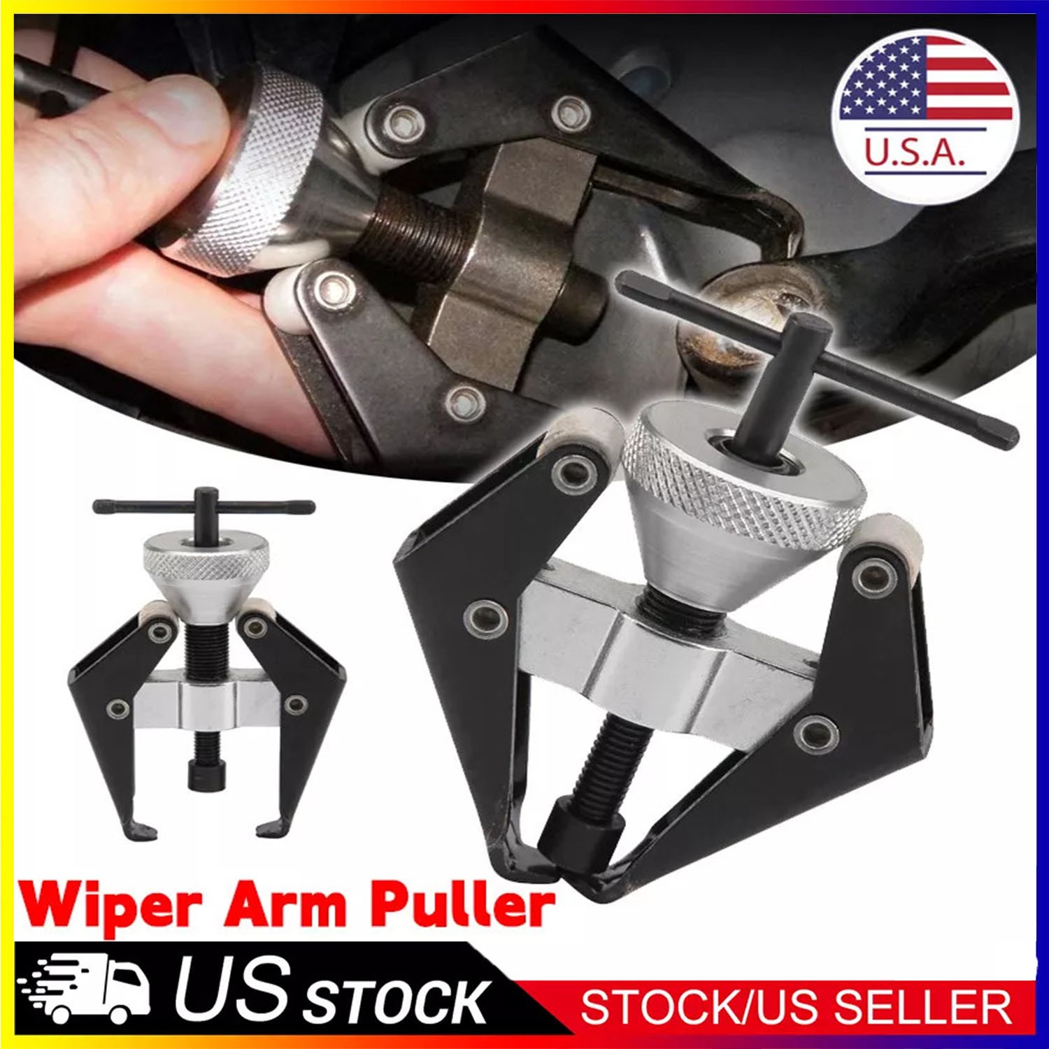 Adjustable Windshield Wiper Arm Battery Terminal Puller Remover Special Tool