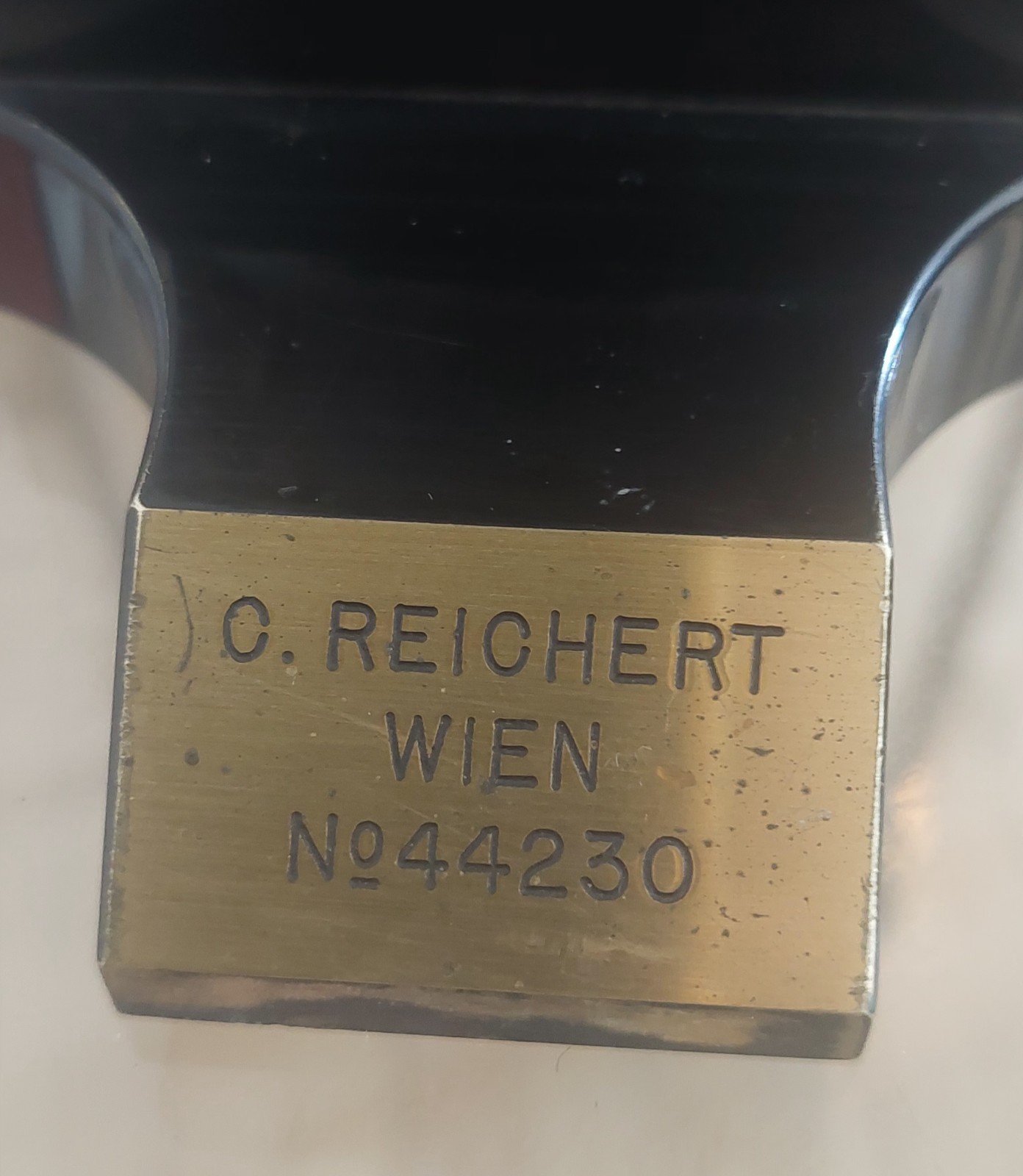 Antique Microscope C. Reichert “Wien” (Vienna) 1910s With Box And Extras