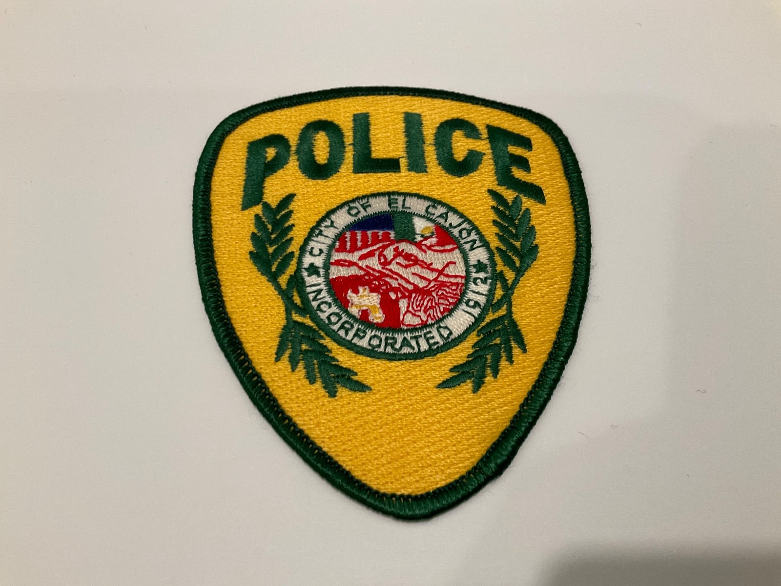 Old El Cajon Police State California CA