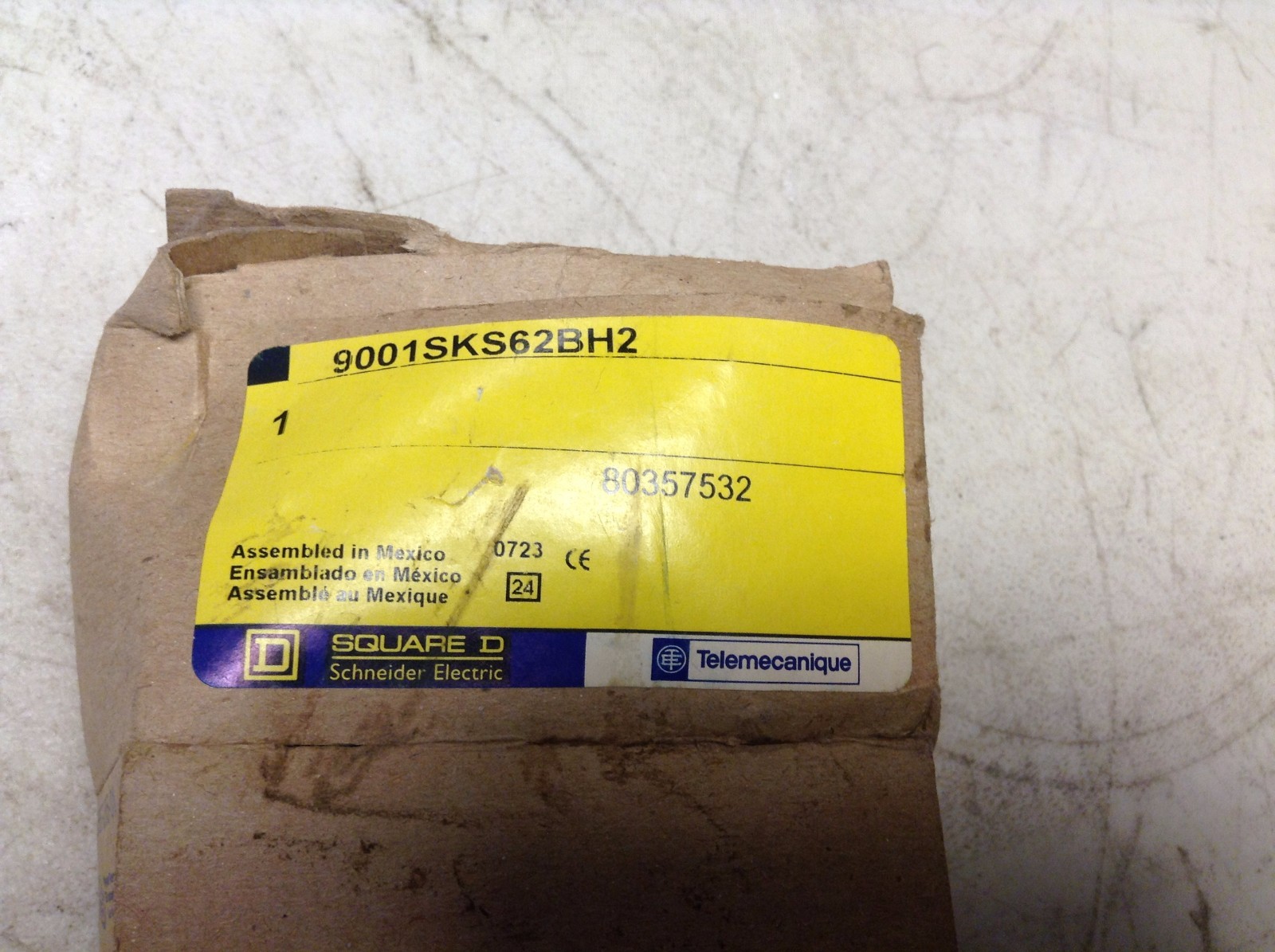 Square D 9001SKS62BH2 Selector Switch 9001 KA1 9001KA1