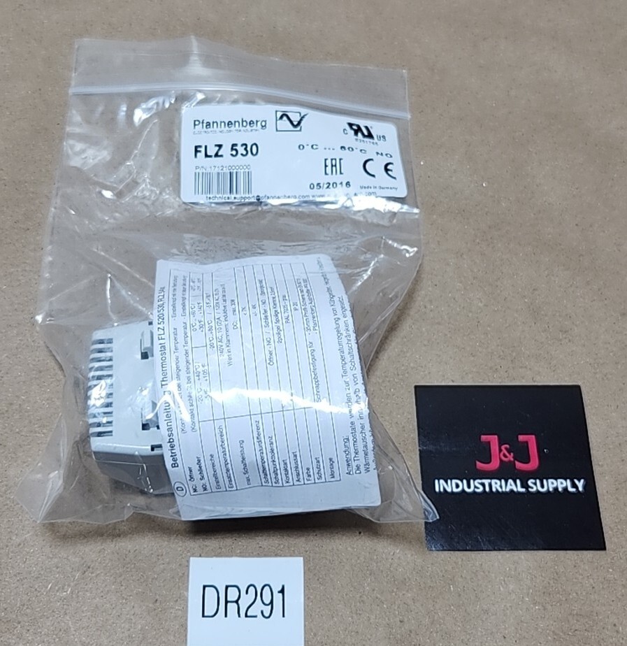 *BRAND NEW* Pfannenberg FLZ530 Thermostat 0°C To 60°C NO 🇩🇪 Made + Warranty!