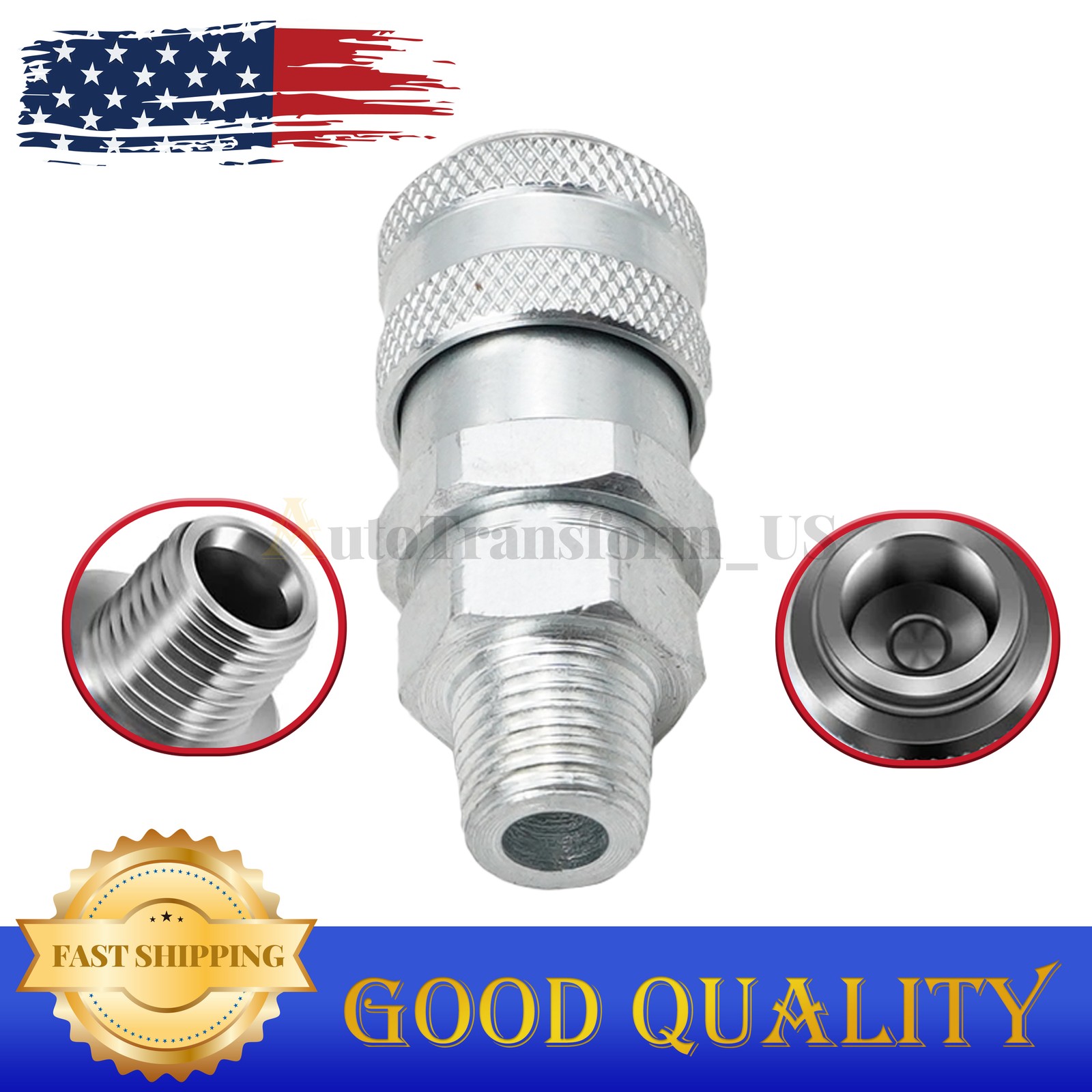 NEW Fuel System Coupler Fitting Tool J-47912-QC 5869-1 Fits Detroit Diesel