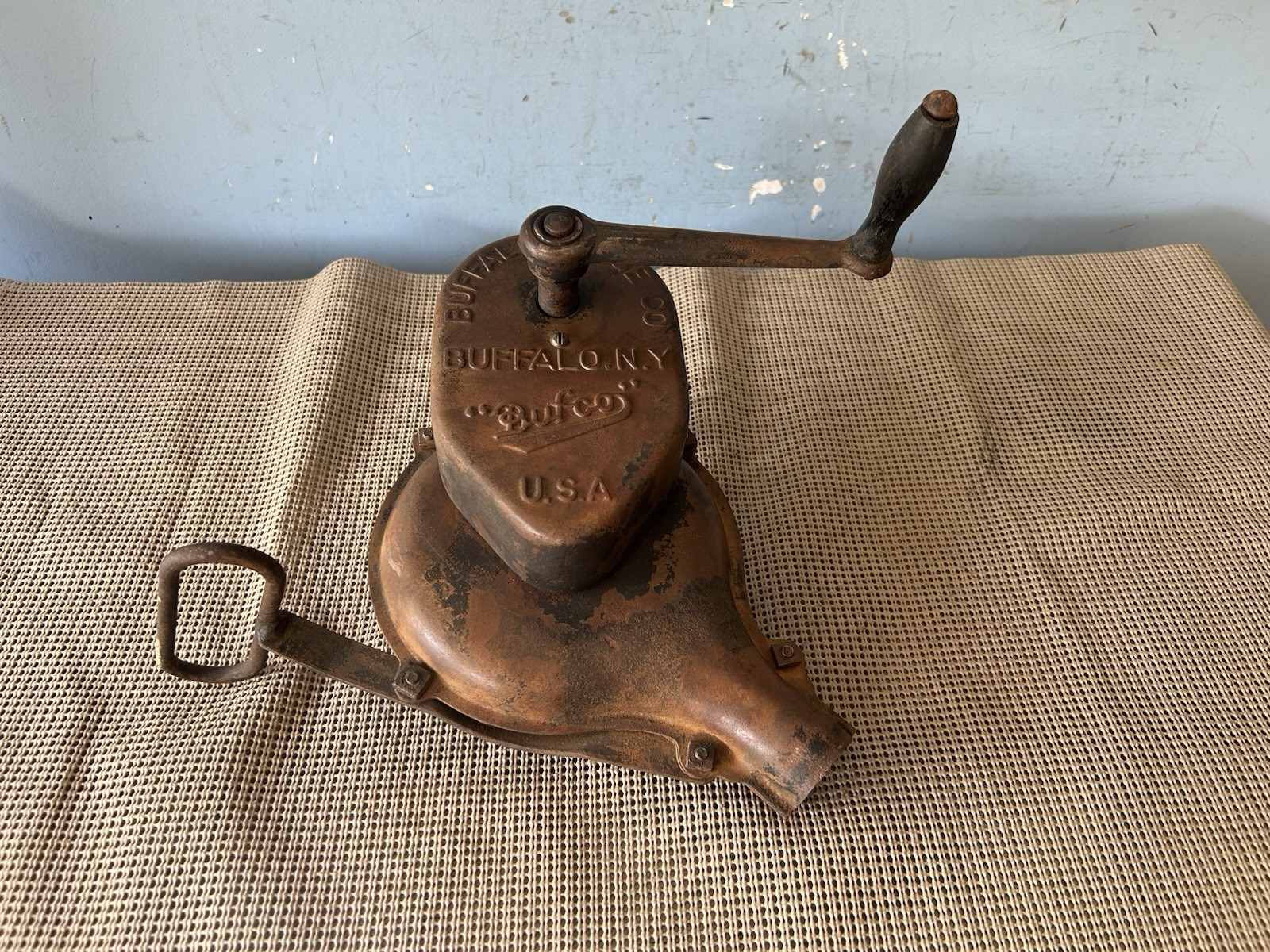 Antique Bufco Steel Blacksmith Forging Tool,,1800s