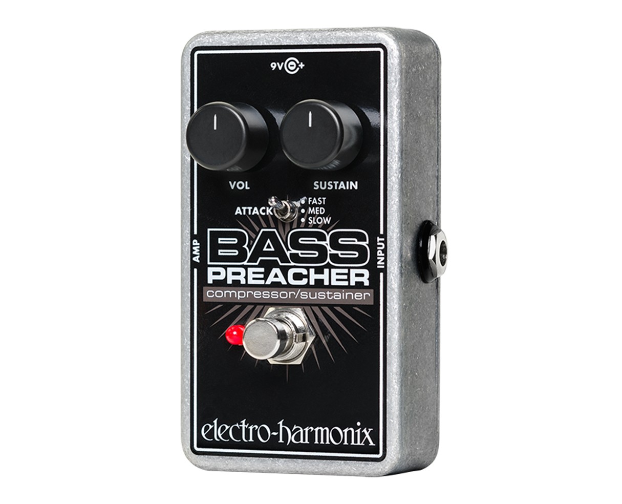 Electro-Harmonix Bass Preacher Compressor/Sustainer Pedal - Open Box