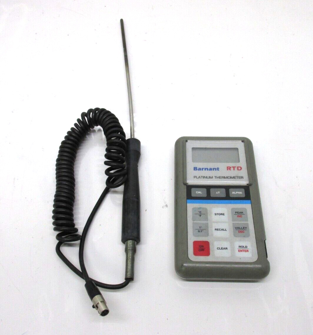 Barnant RTD 600-9340 Platinum Digital Thermometer  BR