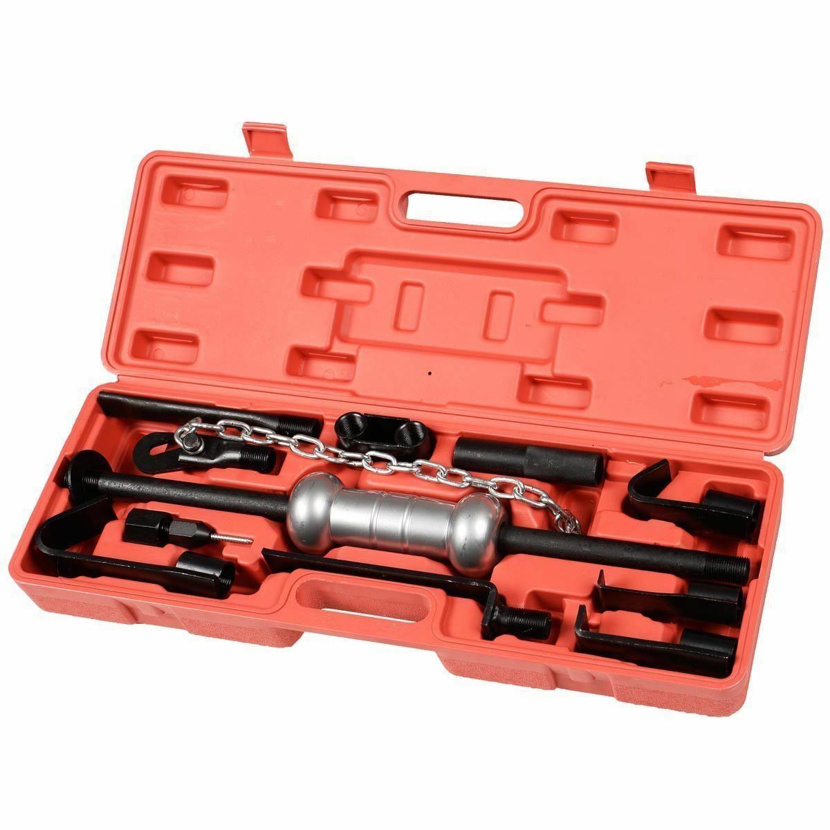 SLIDE HAMMER DENT PULLER 13# 13PC SET AUTO BODY DENT REPAIR BEARING AXEL REMOVER
