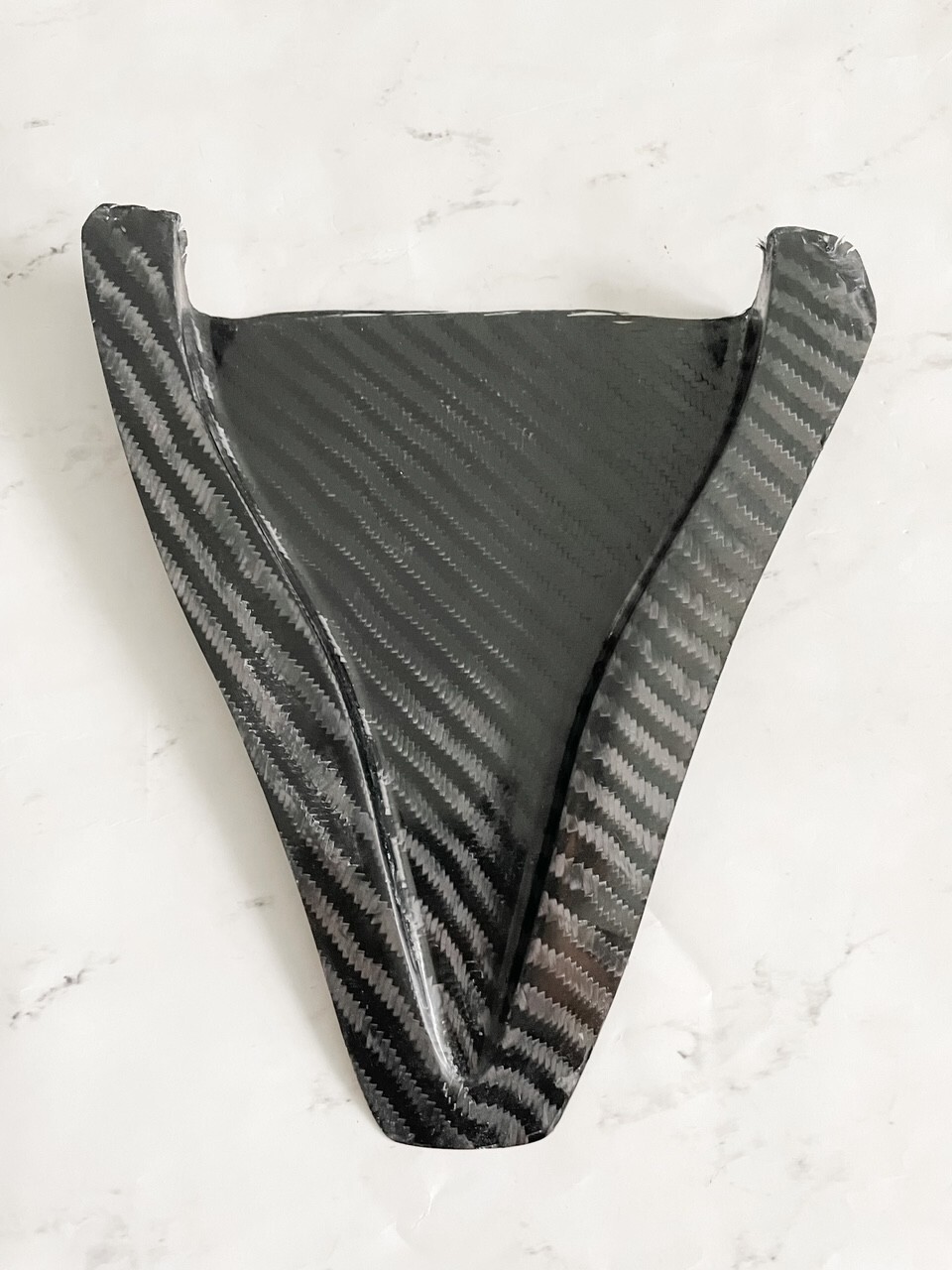 Carbon Fiber Naca Duct Inlet Short NEW IMPERFECT Glossy
