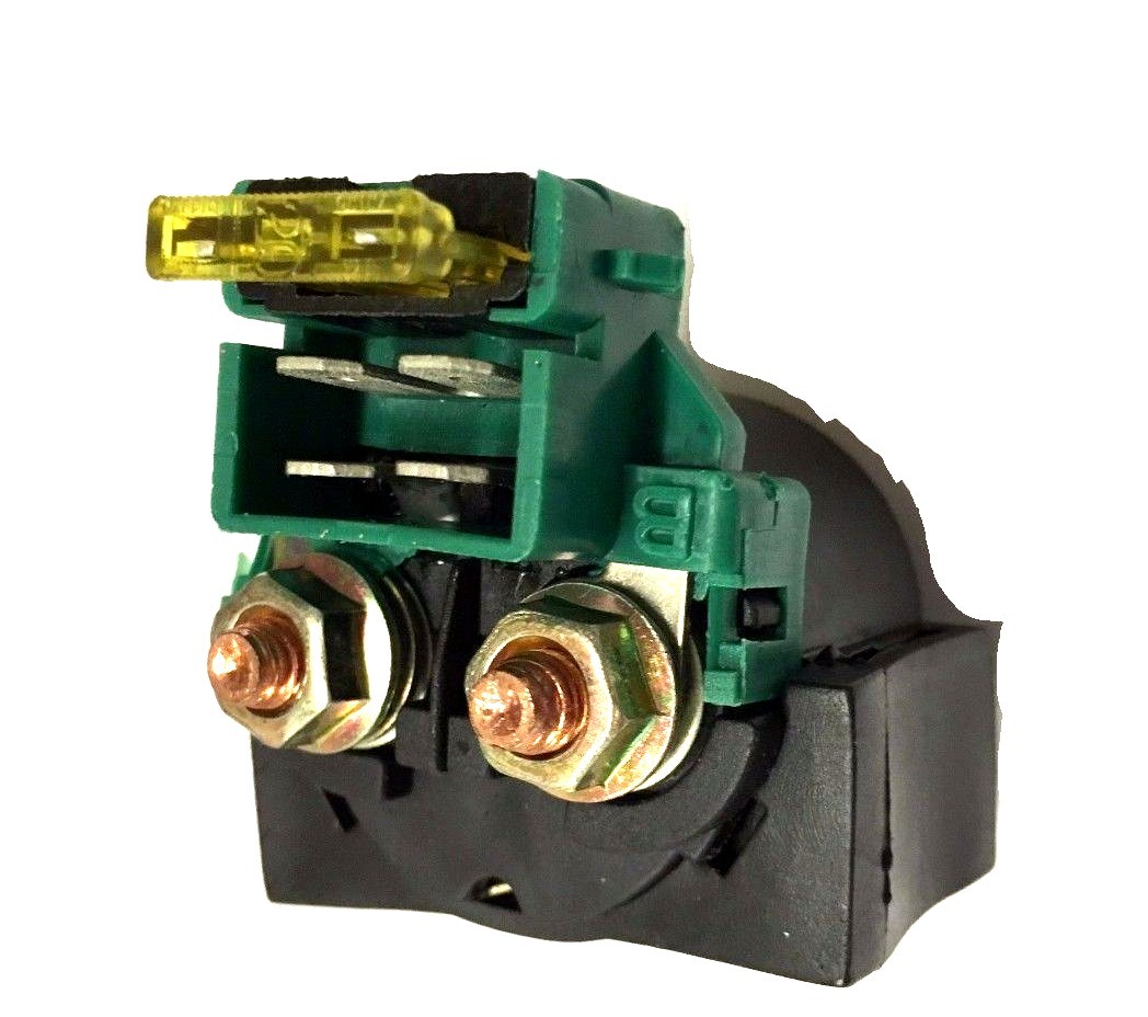 STARTER SOLENOID RELAY 4 PIN CONNECTOR W/ 1 FUSE  20AMP 200CC 225CC 250CC