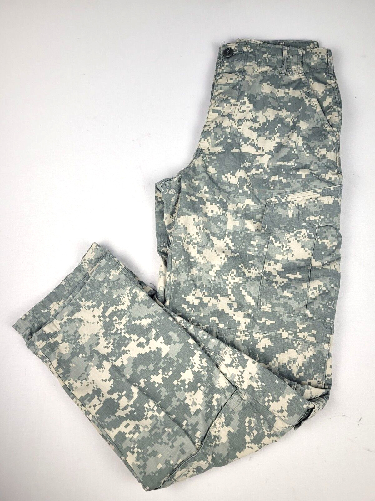 GI Digital Camo Military US Army Combat Uniform Trouser Pants Size Small Long