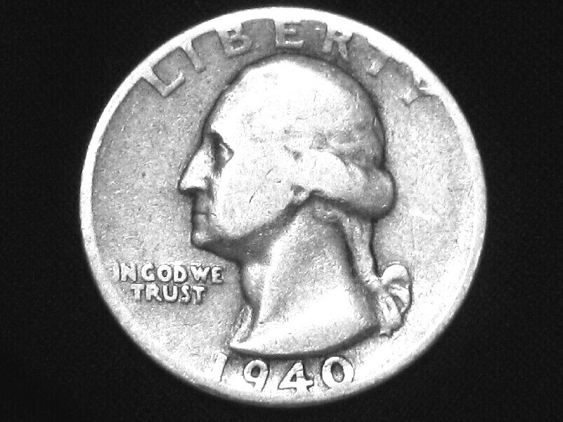 1940-S Washington Quarter --- Very Fine