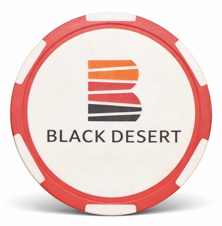 Black Desert - Poker Chip Golf Marker