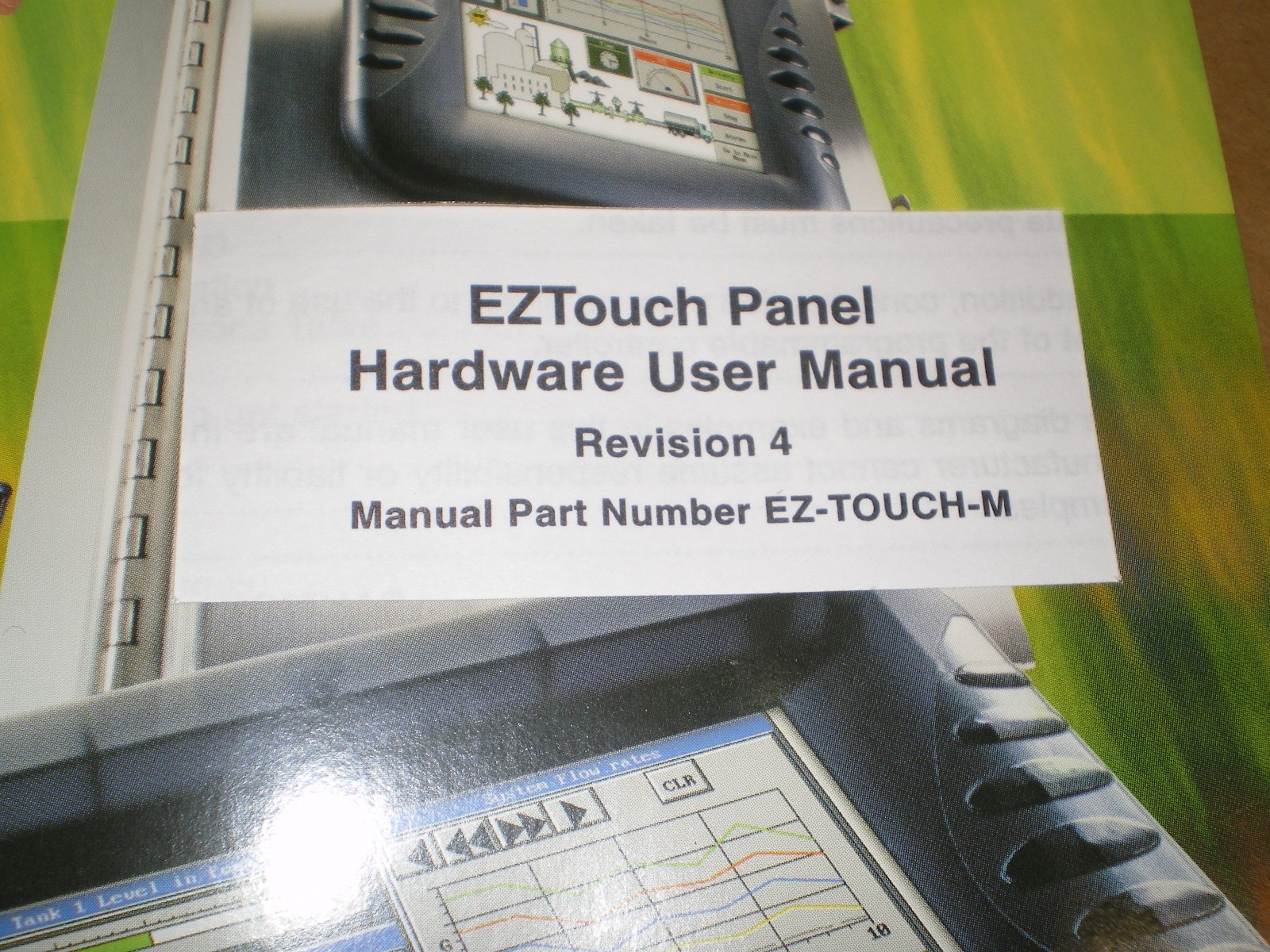 Automation Direct EZTouch Panel Hardware User Manual Revision 4 EZ-TOUCH-M