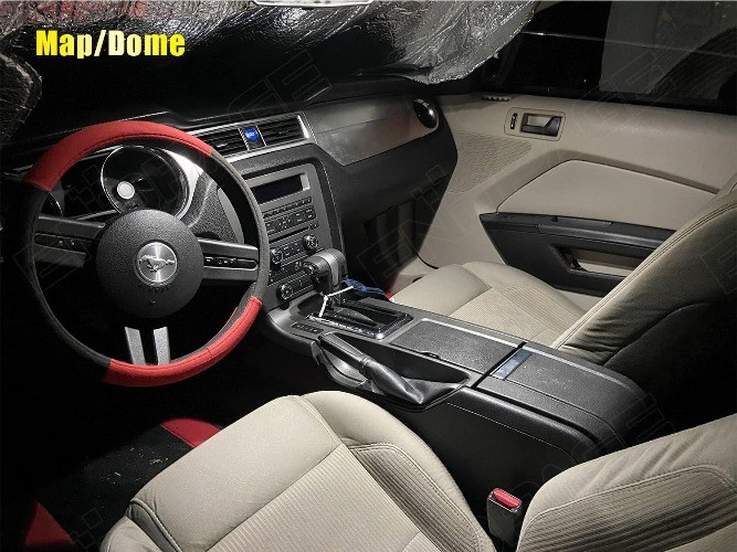 7-Pieces Super Bright Interior LED Light Kit 2010 2011 2012 2013 2014 White 6000