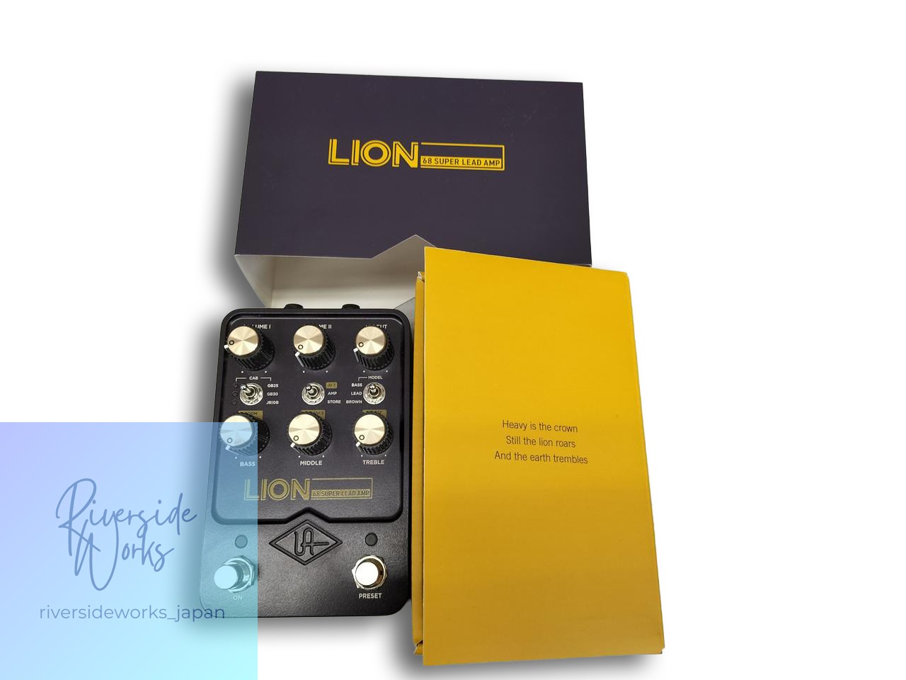 UNIVERSAL AUDIO UAFX LION ’68 SUPER LEAD AMP
