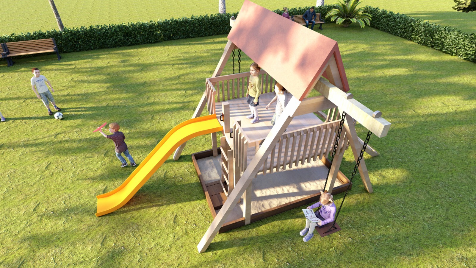 DIY Backyard Playground Blueprint: Complete Guide for Building with Tools & More