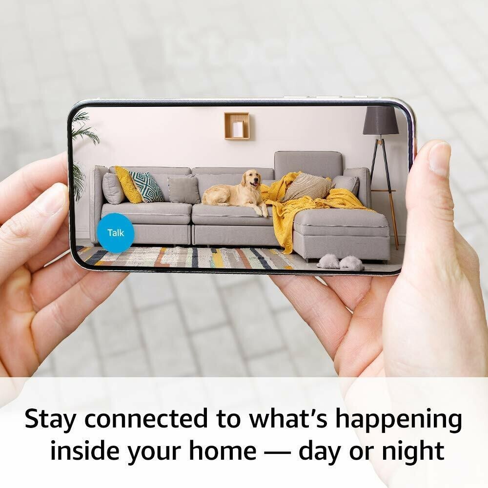 Blink Indoor Newest Add-On Security Camera 2 Way Audio Sync Module NOT Included