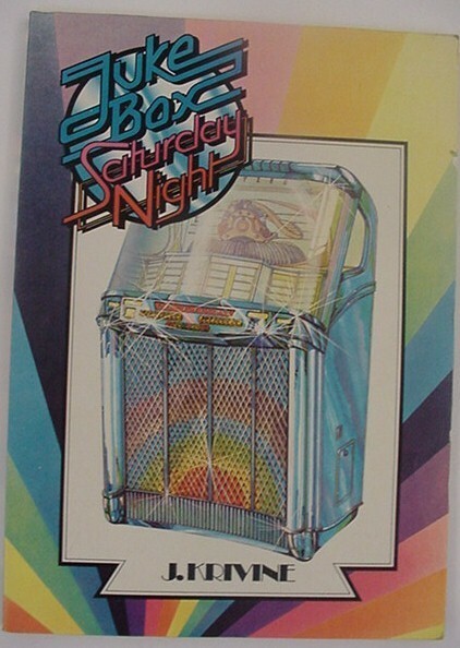 Juke Box Saturday Night Book Hard Cover 1977