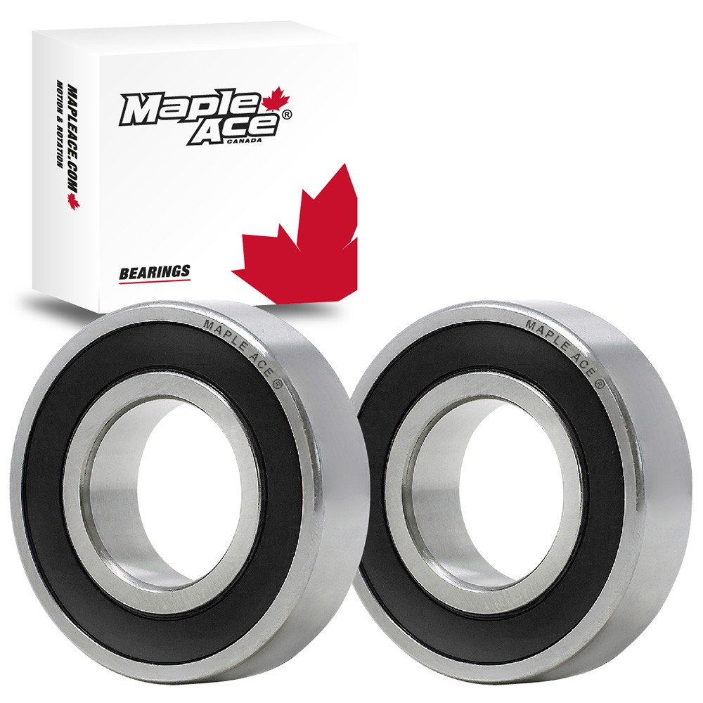 6803-2RS, 61803-2RS Ball Bearing 17x26x5mm 6803 2RS Rubber Sealed (Qty 2)