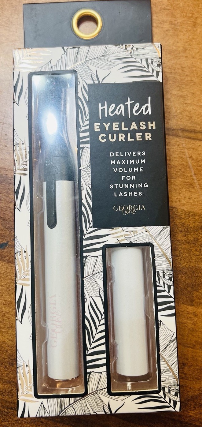 Georgia Lane LASH-LIFT Heated Lash Curler Long Lasting AAA Batt (NI)  SEALED NEW
