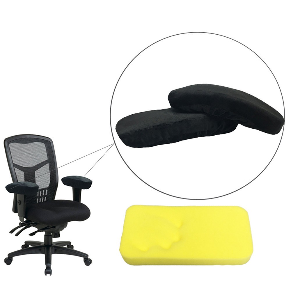 Memory Foam Chair Armrest Office Chair Arm Cushion With Removable Cover QYJG