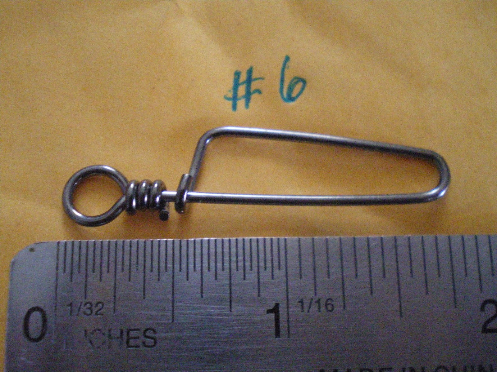 75 PCS. BLACK NICKEL COASTLOCK SNAP #6, 175 LBS TEST, 1-3/4" X 3/8"