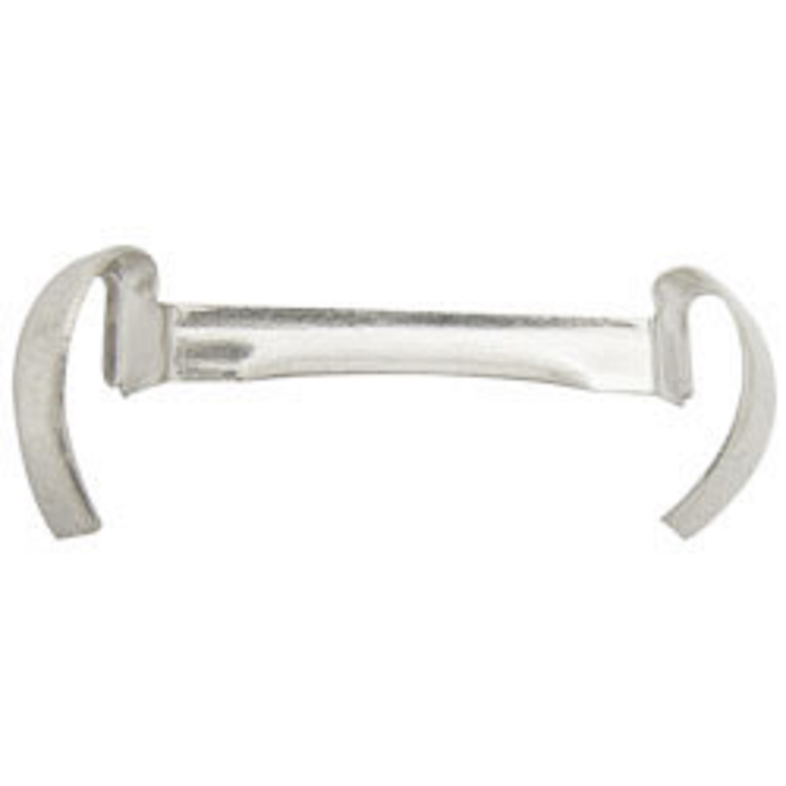Unisex ExLarge Ring Guard Reducer White Gold Filled (1)