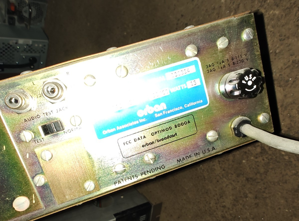 Orban Optimod 8000A